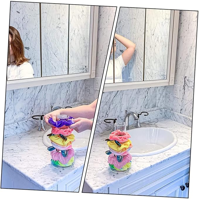 BESPORTBLE 2pcs Hair Accessories Organizer for Girls Hairband Display Rack Hair Rope Storage Stand