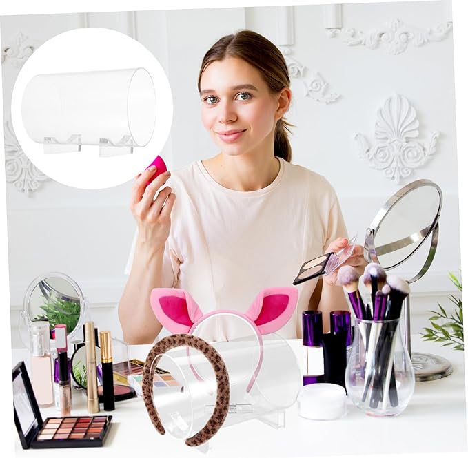 Hair Accessories Organizer Headband Display Rack Acrylic Headband Stand