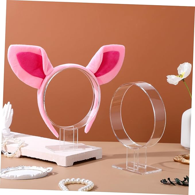 Headband Stand Holder Rack Clear Acrylic Display Stands for Hair Accessories Organizer for Women