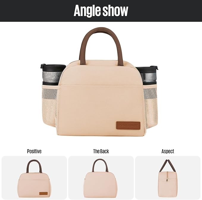 Lunch Bag Women/Men Lunch Box Women/Men (beige)