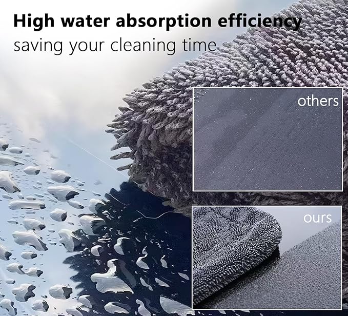 Shiny Bath Wipes Shower Cleaning Cloth, Super Absorbent Bath Towels, Shower Doors Drying Towels, Streak Free Glass Window Car Mirror Microfiber Cleaning Cloths (3, 16"X24")