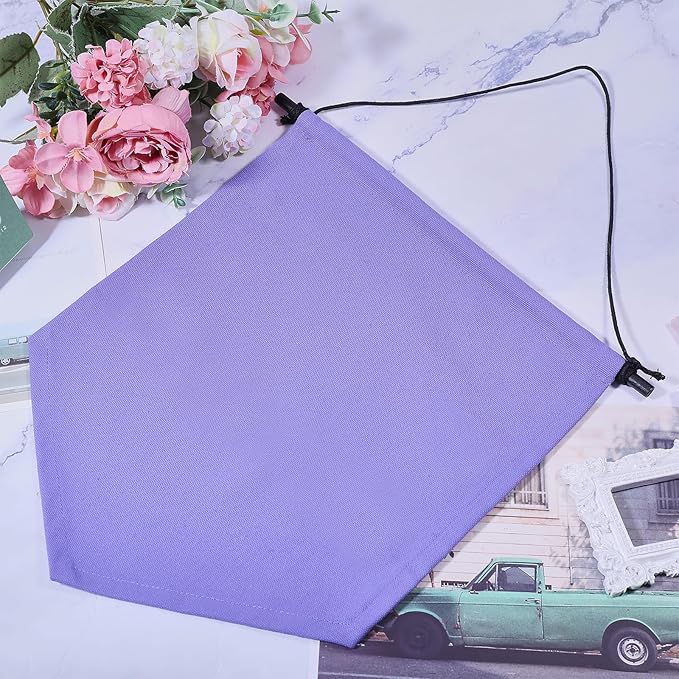 GLOBLELAND 3PCS 470x315mm/18.5x12.4inch Purple Wall Hanging Brooch Organizer Canvas Enamel Pin Display Banner Wall Hanging Pin Collection Storage Organizer for Pin Earrings Necklace