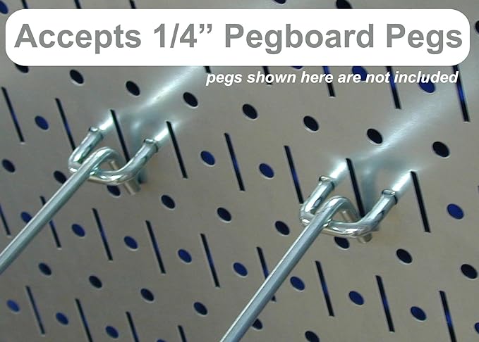 Wall Control Pegboard Organizer 4 ft. Metal Pegboard Standard Tool Storage Kit with Black Toolboard and Red Accessories