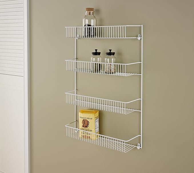 ClosetMaid 8033 4-Tier Wall Rack, 18-Inch Wide