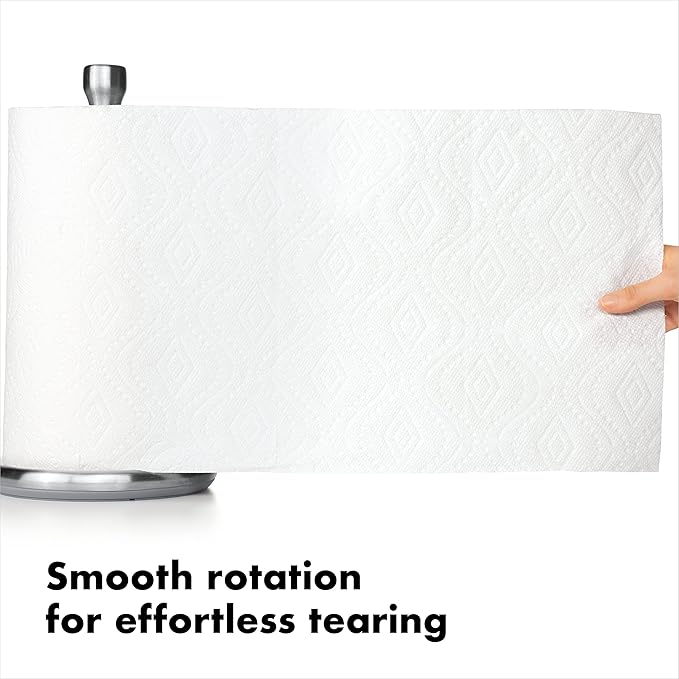 OXO Good Grips Steady Paper Towel Holder Countertop,(Pack of 4)