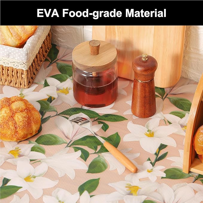 Cooyes Shelf Liner – Premium Non-Adhesive Cabinet & Drawer Liner for Kitchen – Waterproof Shelf Paper with Modern Pattern – Durable EVA Cabinet Mat – Easy to Cut （17.5" W x 78.7" L）