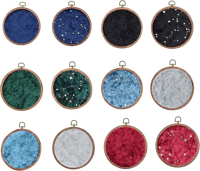 Badge Display Stand Vintage Badge Collection Canvas Hanging Breastpin Jewelry Storage Organizer Wall Display Board for Pin Badges and Brooch