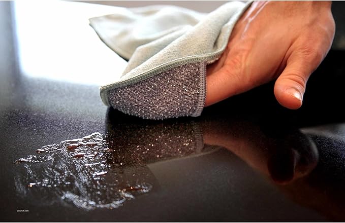 E-Cloth Home Cleaning Set, Premium Microfiber Cleaning Cloth, Household Cleaning Tools & Supplies for Dusting, Bathroom, Kitchen & Cars, Washable & Reusable, 100 Wash Guarantee, 8 Piece Set