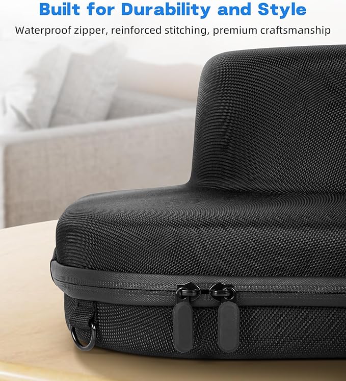 Hat Can for Cowboy Travel Extra Large, Waterproof Hard Case Box Storage for Fedora Panama Tweed Cap Holder Organizer Carrier with Adjustable Carry Strap, Men's Western Gifts, Large Grey Interior