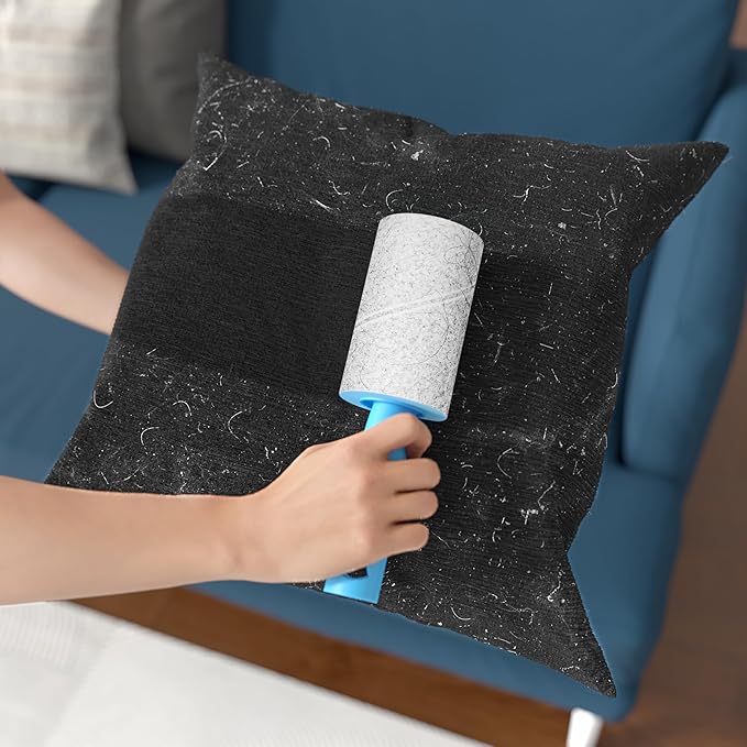 Extra Sticky Lint Roller, Mega Value Set 400 Sheets for Pet Hair Removal, Dog and Cat Lint Remover for Clothes, Furniture, Carpet