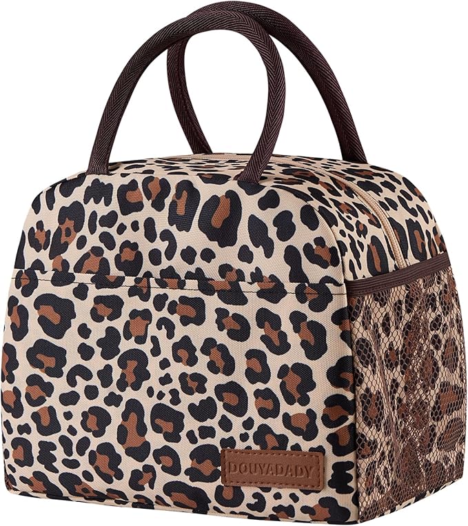 Lunch Bag Women/Men Lunch Box Women/Men (leopard)