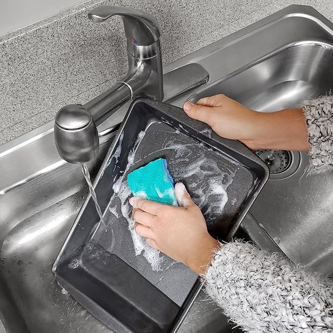 O-Cedar Scrunge Non-Scratch Scrub Sponge Multi-Use,All-Purpose,Odor-Resistant,Scrubbing Sponge Safely Cleans All Hard Surfaces in Kitchen and Bathroom,6 Count (Pack of 2)