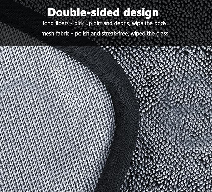 Shiny Bath Wipes Shower Cleaning Cloth, Super Absorbent Bath Towels, Shower Doors Drying Towels, Streak Free Glass Window Car Mirror Microfiber Cleaning Cloths (1, 16"X24")