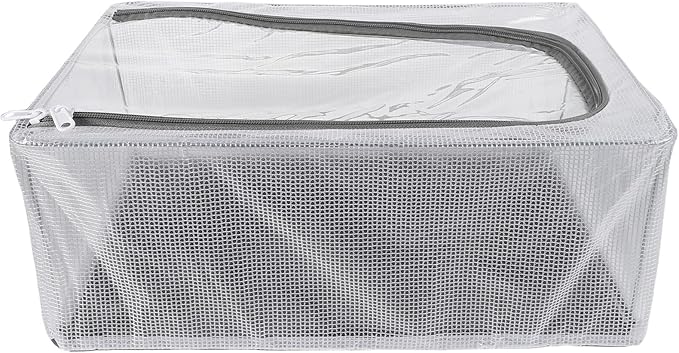 Portable Stackable Hat Organizer Box with Lid 18l for Baseball Caps Storage, Travel-friendly Cap Case for Men and Women, Home Closet Accessory Organizer