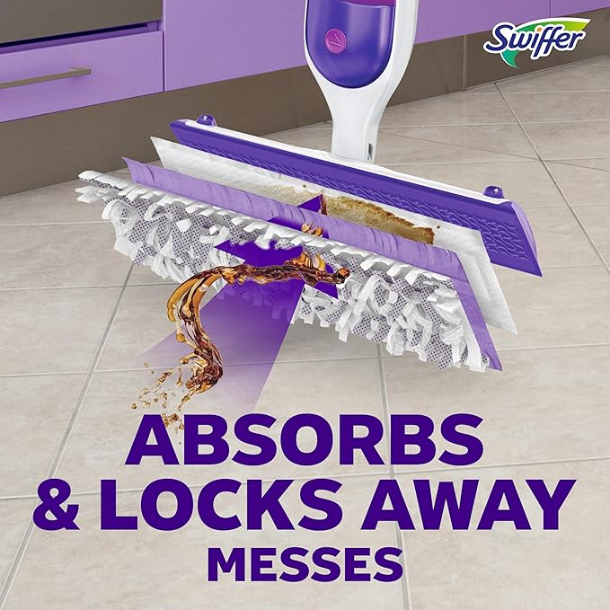 Swiffer PowerMop Multi-Surface Mopping Pad Refills, Made by Swiffer, for Floor Cleaning, 11 Count