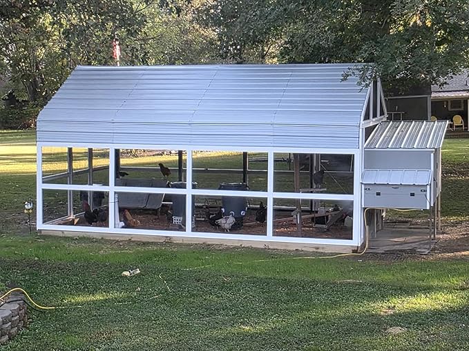 GarveeLife 13x26x11 Ft Oversized Metal Carport, Steel Heavy Duty Car Ports for All-Weather, Tall Carport for Full-Size Pickup Trucks, Boats, and Tractors