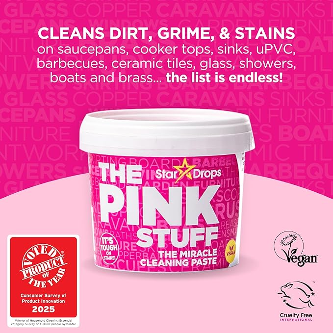 Stardrops - The Pink Stuff - The Miracle All Purpose Cleaning Paste (Pack of 2)
