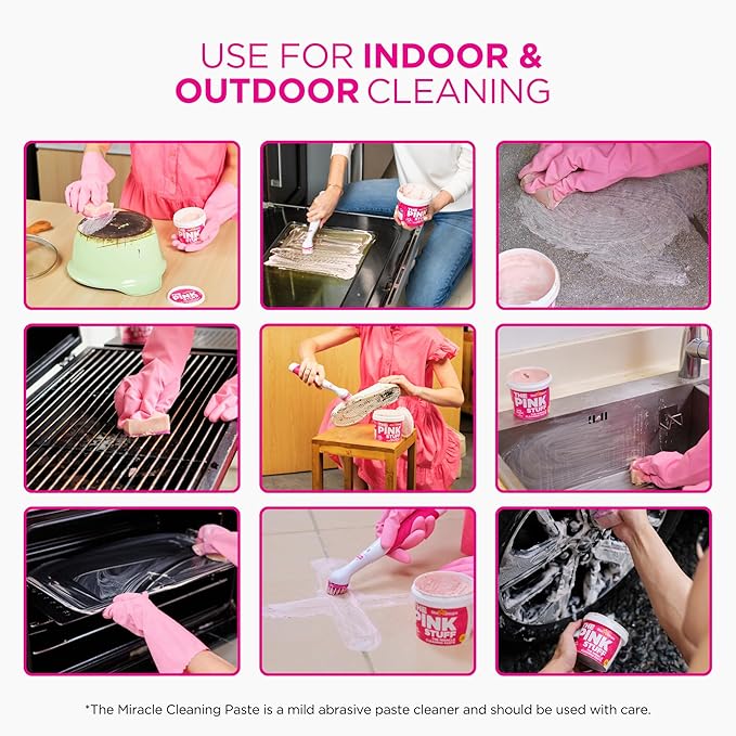 Stardrops The Pink Stuff Miracle Cleaning Paste – All Purpose Cleaner for Kitchens, Bathrooms & More