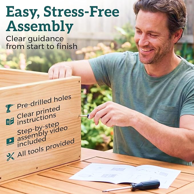 HAVLYN Little Library Box Outdoor Kit, Blessing Box Outdoor Food Pantry, Lending Library Box Outdoor, Premium Weather-Resistant Wood, Metal Roof, Natural Ventilation, Adjustable Shelf, Easy Assembly