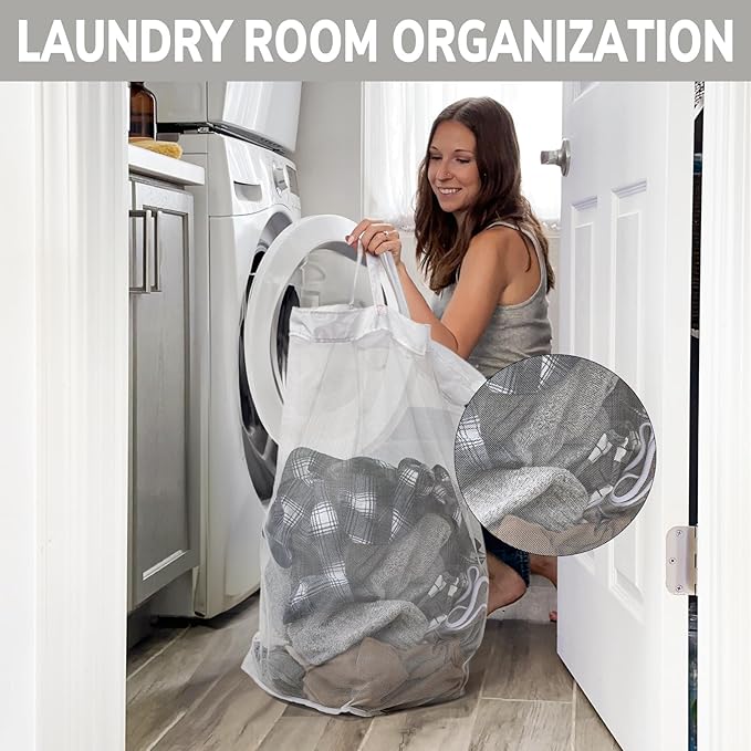 CHICVITA Slim Laundry Hamper with Wheels 75L, Collapsible Rolling Laundry Basket for Living Room, Pink Laundry Hamper for College Dorm