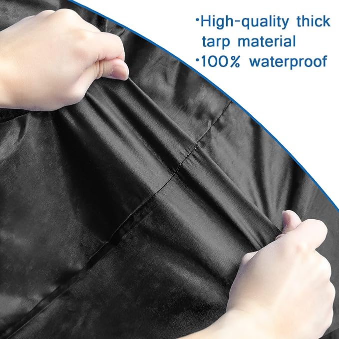 Mattress Bags for Moving and Storage Queen Size, Waterproof Mattress Cover for Moving with Heavy Duty Handles, Strong Zipper, Reusable Mattress Storage Bag, Moving Supplies & Moving Bags,Black
