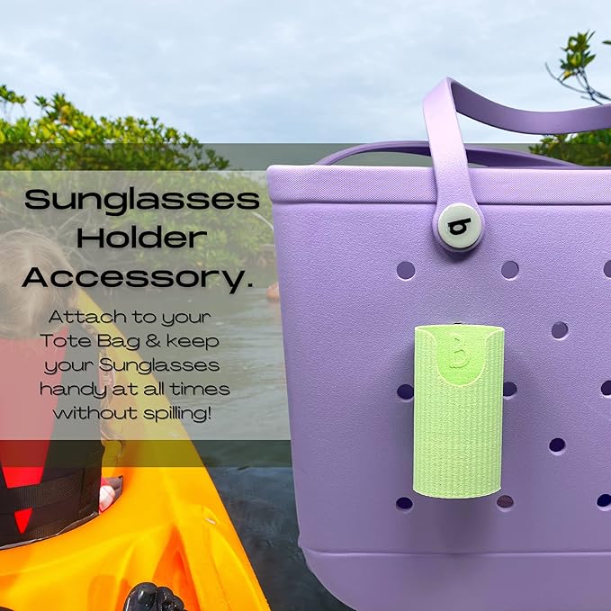 Sunglasses Holder Accessories - Premium Collection - Decorative Accessories & Organizers - Made in USA (Green)