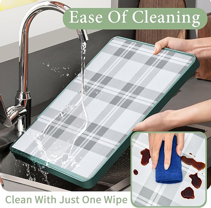 Drawer and Shelf Liner for Kitchen Cabinet: 17 in X 20 Ft Non Slip Waterproof Shelf Paper Non Adhesive Refrigerator Liners Light Grey Lattice Easy Liners for Bathroom