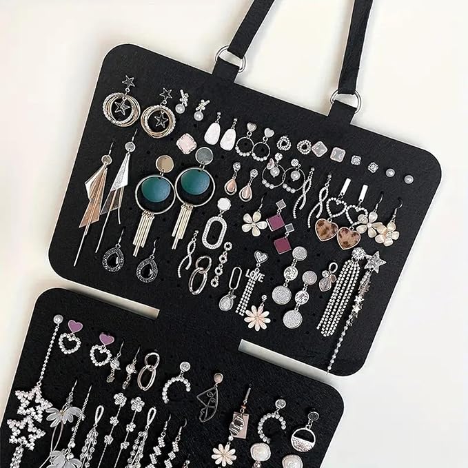 Hanging Enamel Pin Panels Display Pages with 5 Loose-leaf Board Pieces, Hanging Brooch Pin Organizer, Removable Badge Collection Display Holder (Pins Not Included)