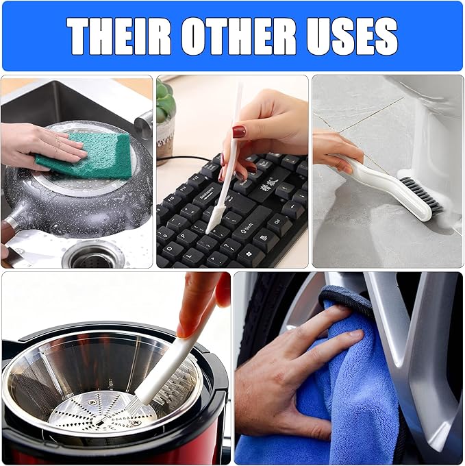 Toaster Cleaning Tools Set, Toaster Cleaner Brush, Toaster Accessories, Suitable for All Types of Toasters（17 Pcs）