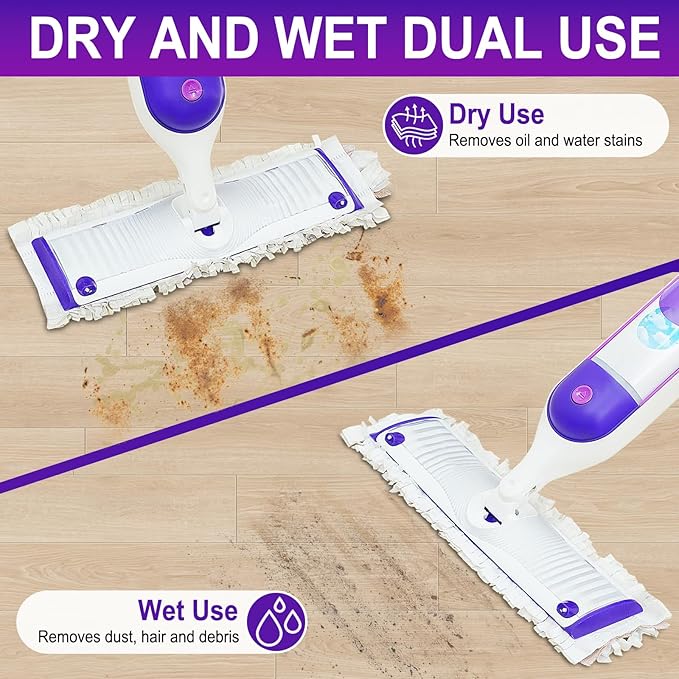 50 Pack Disposable Power Mop Pads for Swiffer Power Mop Pads,Compatible with Swiffer Power Mop Refills,Thickened Multi-Surface Replacement for Swiffer Wet Pads Refill on All Finished Floors