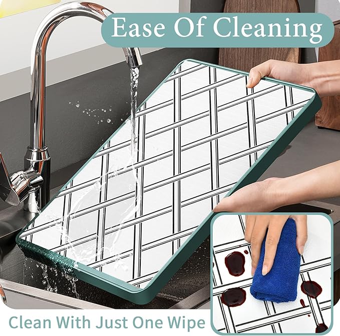 Drawer and Shelf Liner for Kitchen Cabinet: 17 in X 30 Ft Non Slip Waterproof Shelf Paper Non Adhesive Refrigerator Liners Black and White Squares Easy Liners for Bathroom