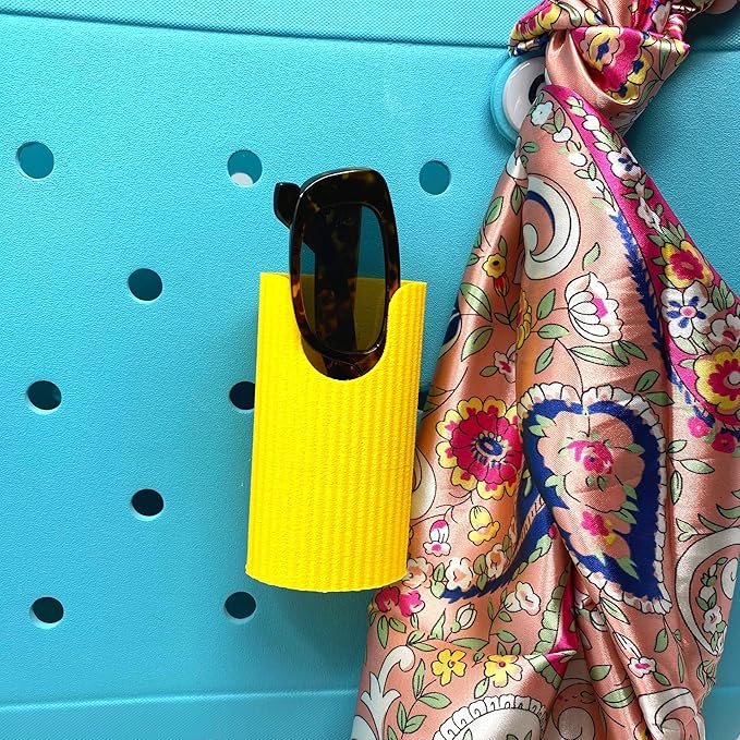 Sunglasses Holder Accessories - Premium Collection - Decorative Accessories & Organizers - Made in USA (Yellow)