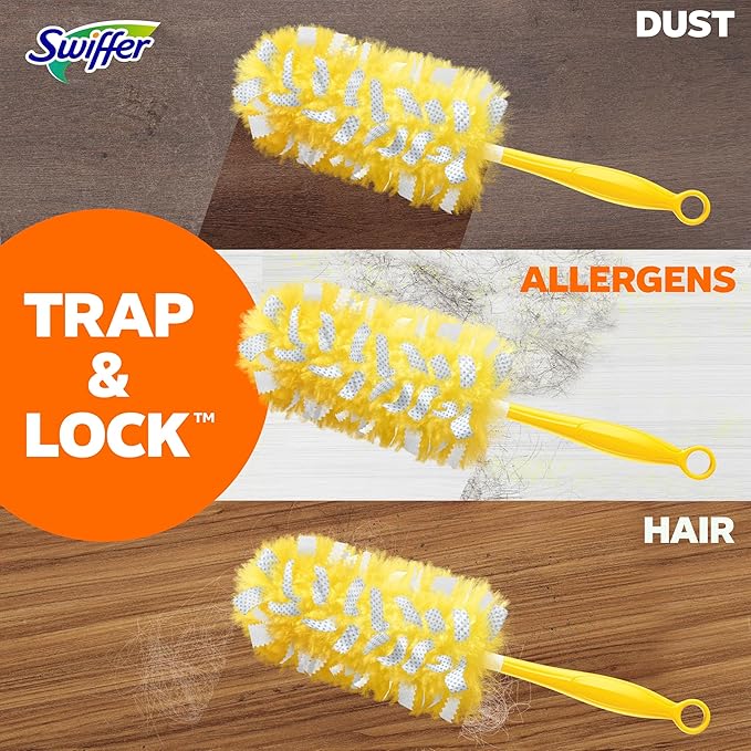 Swiffer Dusters Multi-Surface Heavy Duty Duster Refills, Unstopables Fresh Scent, 11 Count