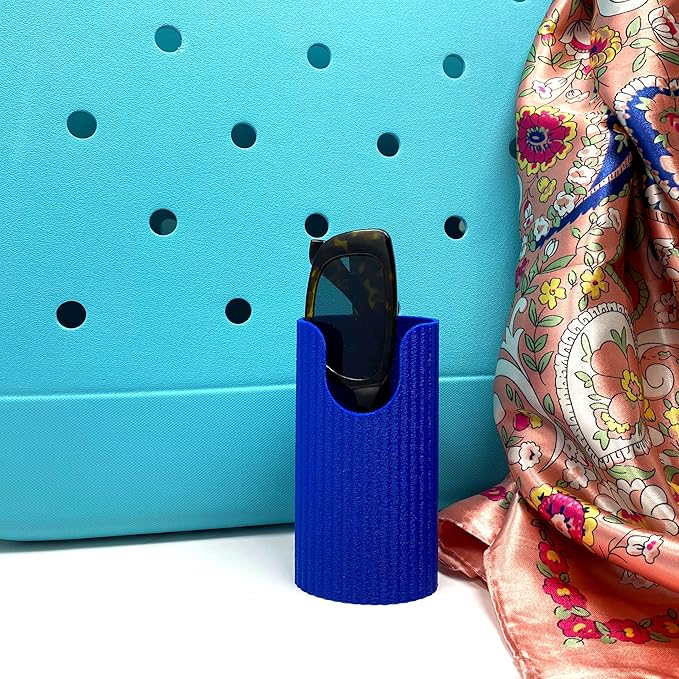 Sunglasses Holder Accessories - Premium Collection - Decorative Accessories & Organizers - Made in USA (Blue)
