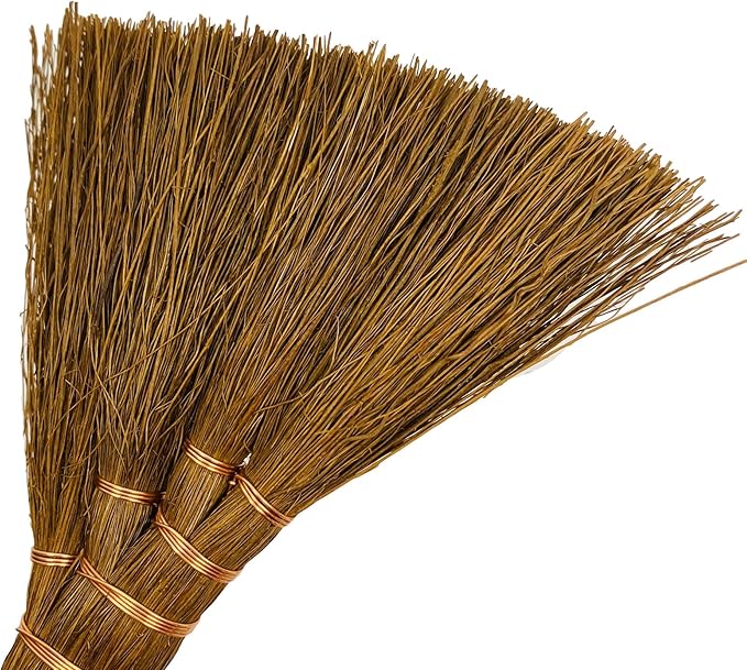 KAKURI Bonsai Broom Brush Large 6.3" Professional Gentle Big Broom, Japanese Bonsai Tool