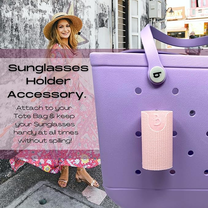 Sunglasses Holder Accessories - Premium Collection - Decorative Accessories & Organizers - Made in USA (Pink)