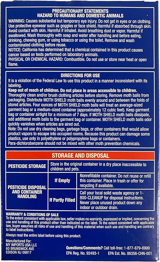 Moth Shield Moth Ball Traps for Clothes, Furniture, Carpet and Pantry Moths, 12 Ounce Box (Original Scented, 12 Ounce (1 Pack)